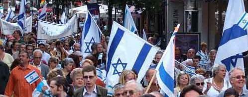 Pro-Israel-Demo in Düsseldorf 2006