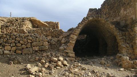 Das ehemalige Patrizierhaus im aramäischen Dorf Zaz in der heutigen Türkei