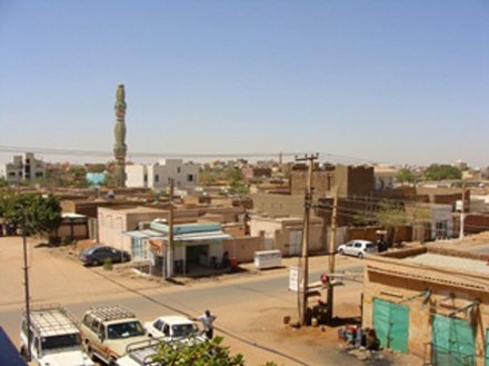 Sudan Straßenszene in Khartum