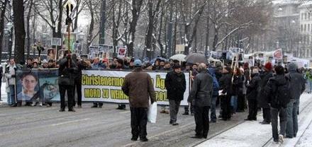 2000 Teilnehmer bei Kopten-Demo in Wien