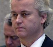 Geert Wilders mit seinem Anwalt Brom Moszkowicz