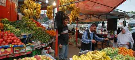Markt in Gaza