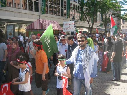 Anti-Israel-Demo in Nürnberg