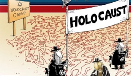 Karikatur Holocaust
