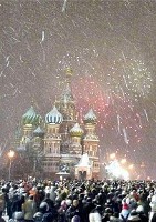 Silvester in Moskau