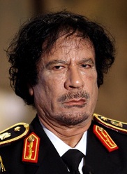 Libyens Machthaber Muammar el Gaddafi
