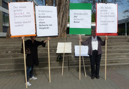 Mainz: Protest gegen Wulffs Islamverharmlosung