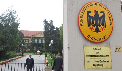 Deutsche Botschaft in Ankara.