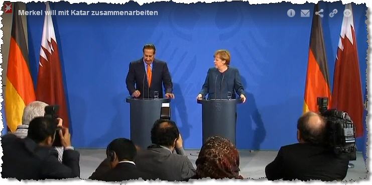 Merkel und Katar