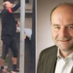 CSU Bürgermeister Werner Stöcker bei der Wahlkampfarbeit