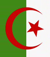 Flagge Algerien