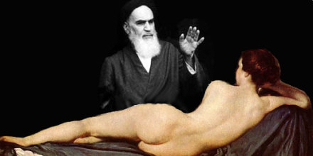 Ayatollah Khomeinis Menstruationen