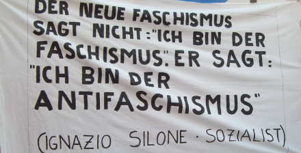 Ignazio Silone (1900-1978): 'Der Faschismus von heute sagt, ich bin der Anti-Faschismus'
