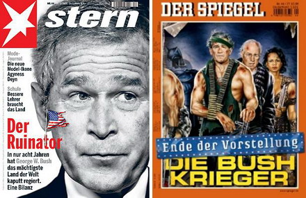 Bush-Bashing von Spiegel & Stern