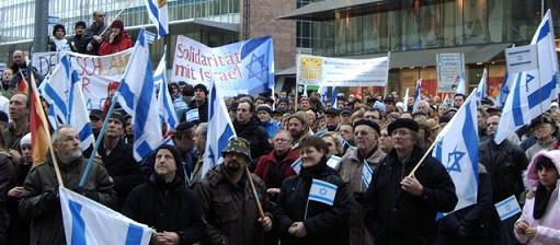 Pro Israel-Demo in Chemnitz