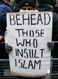 Behead those who insult Islam