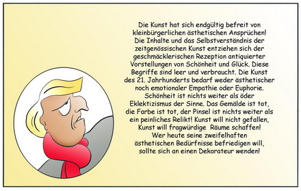 Karikatur von Daniel Haw