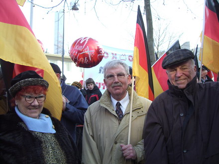 Pro Köln Demo am 14. Februar 2009