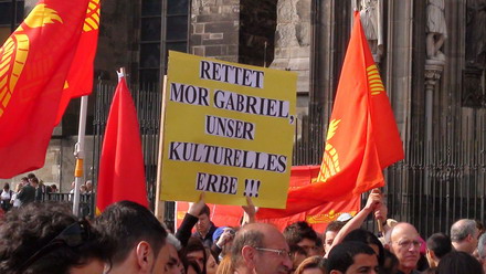 Mor Gabriel Demo in Köln