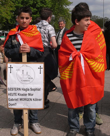 Mor Gabriel Demo in Köln