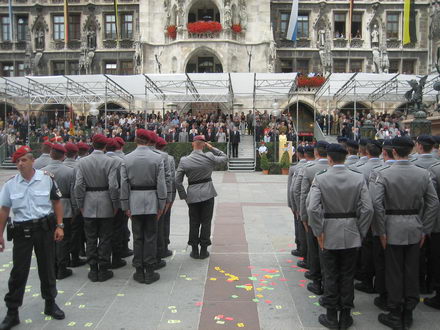 Bundeswehr-Gelöbnis in München