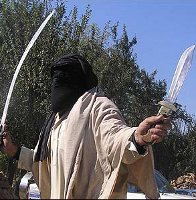 Taliban mit Messern