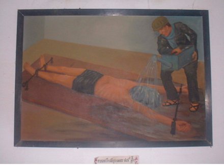 Folterung in S 21 Gemälde von Van Nath
