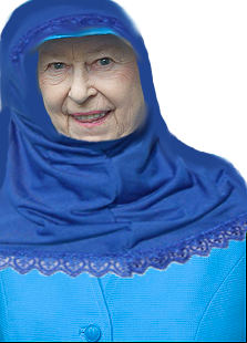 Queen Elisabeth die Islamische von England