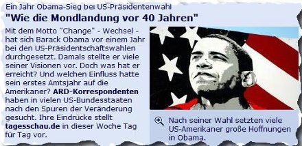 Obama-Mystifizierung erreicht neuen Höhepunkt