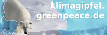 Klimagipfel Greenpeace