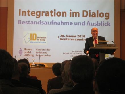Martin Neumeyer, der Integrationsbeauftragte der Bayerischen Staatsregierung