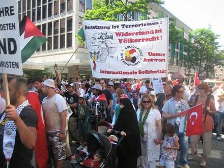 Anti-Israel-Demo in Nürnberg