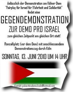 Köln: Judenhasser rufen zur Gegendemo auf