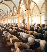 Muslime beim Gebet