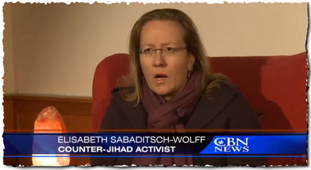 Islamkritikerin Elisabeth Sabaditsch-Wolff aus Österreich