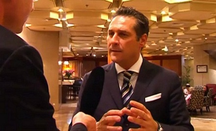 PI-Interview mit HC Strache in Jerusalem