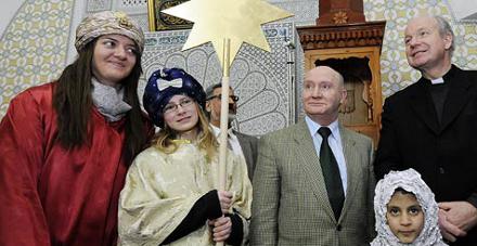 Sternsinger in der Moschee