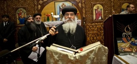 Der koptische Bischof Anba Damian.
