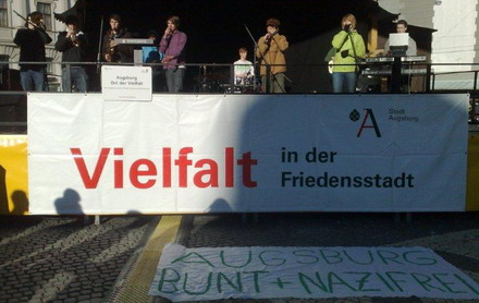 Augsburg: Multikultifest gegen Rechts
