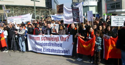 Frankfurt: Demo gegen Christenverfolgung