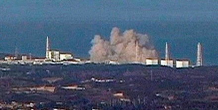 Explosion im AKW Fukushima 1