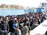 Lampedusa Flüchtlinge