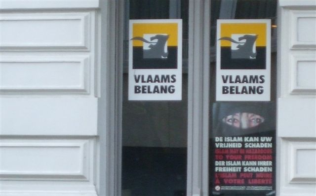 Parteibüro des Vlaams Belang in Antwerpen