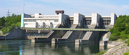 Wasserkraftwerk in Oberösterreich