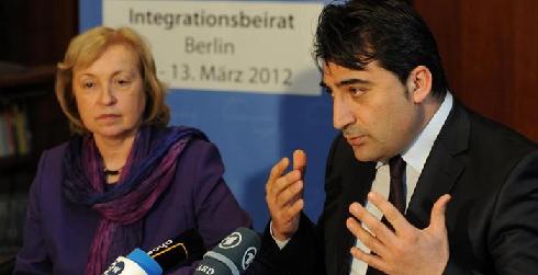 Böhmer mit Mustafa Yaman von der Türkisch-Islamischen Union, DITIB
