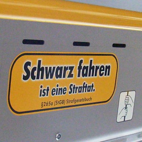 Schwarz fahren