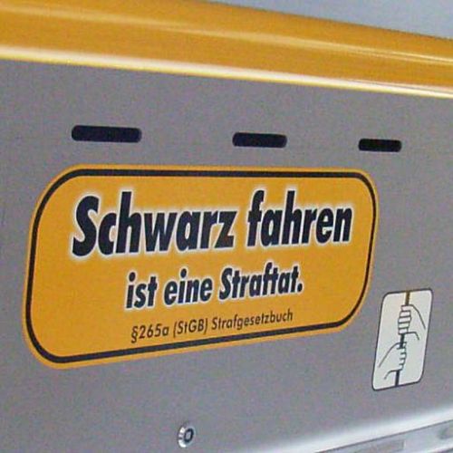 Schwarz fahren