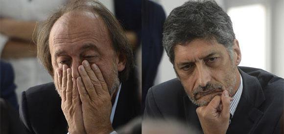 Zwei der sieben Seismologen, die ins Gefängnis müssen: Bernardo De Bernardinis (l.) und Mauro Dolce
