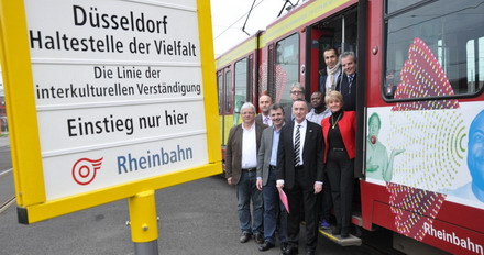 Rheinbahn - die Linie der 'interkulturellen Verständigung' title=