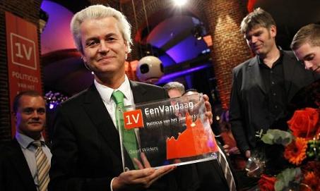 Geert Wilders zum Politiker des Jahres 2013 gekürt